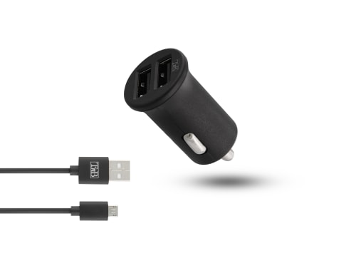 t-nb-chargeur-allume-cigares-2x-usb-a-12w-c-ble-micro-usb-1m image 1