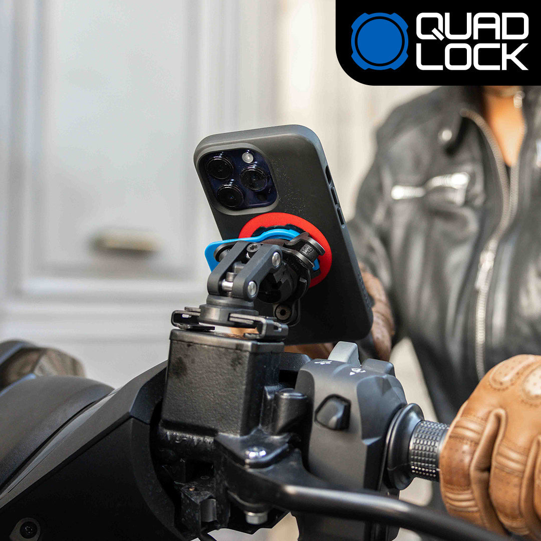 quad-lock-support-t-l-phone-pour-bocal-de-liquide-de-frein-moto-scooter image 4