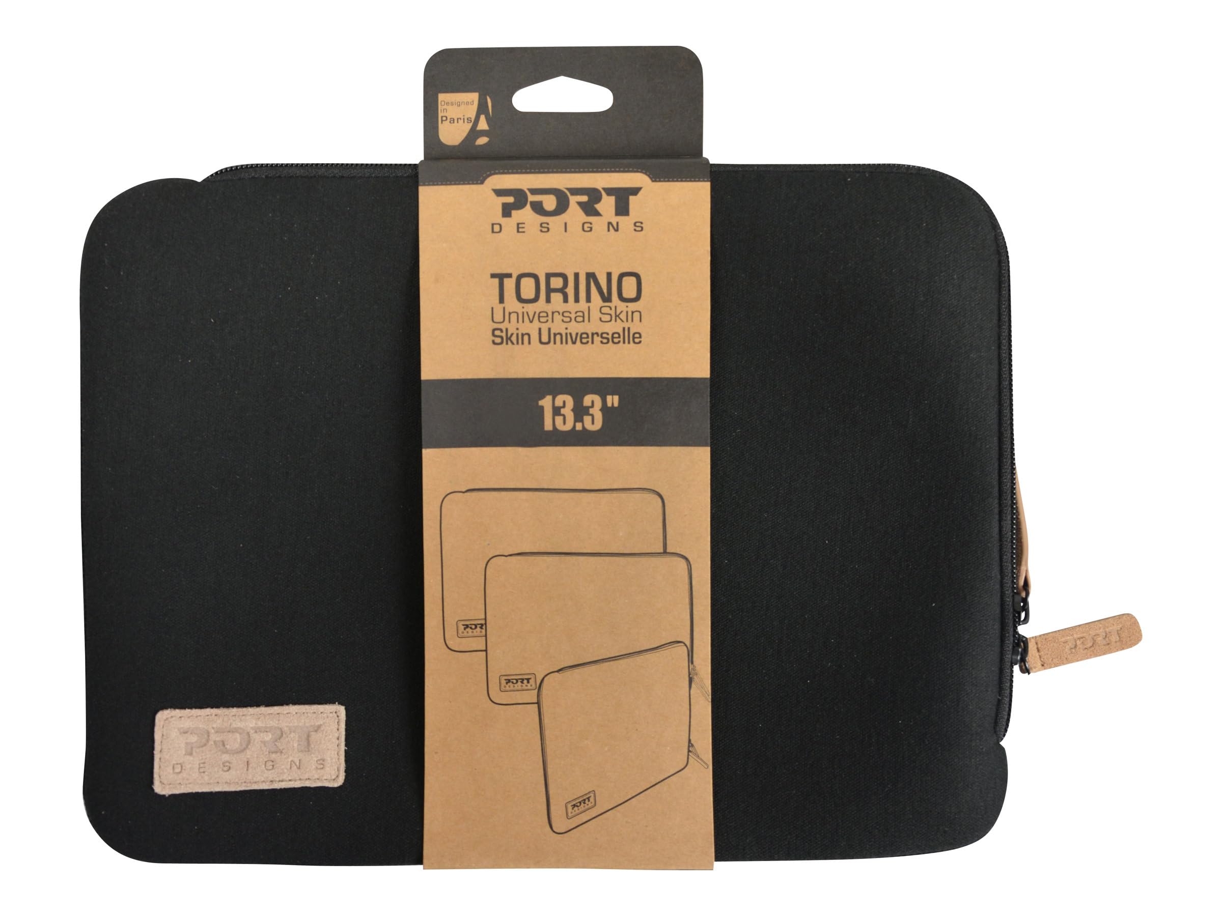 port-designs-torino-ii-housse-pc-portable-13-3-pouces-noire image 2