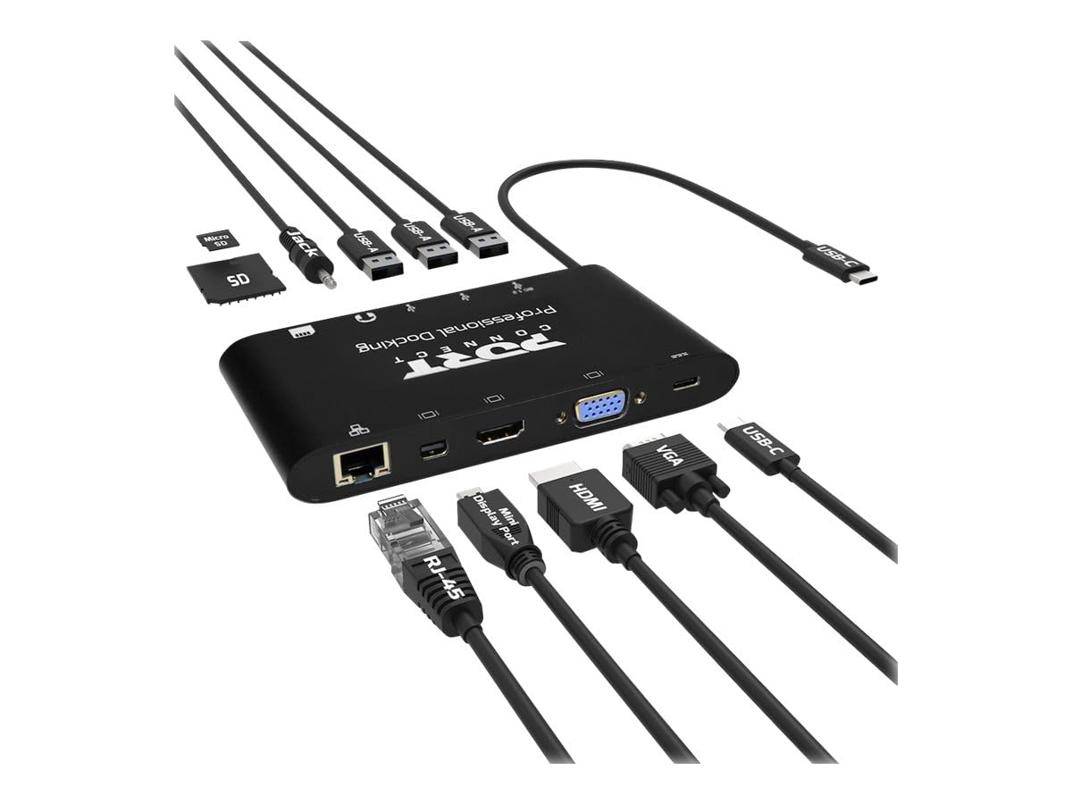 port-designs-port-connect-station-d-accueil-usb-c-travel-1x4k-9-ports image 1