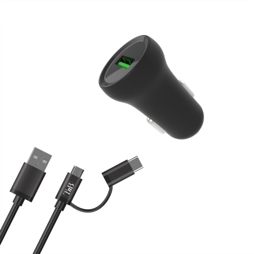 t-nb-chargeur-allume-cigare-quick-charge-3-0-usb-a-18w-c-ble-usb-c image 1