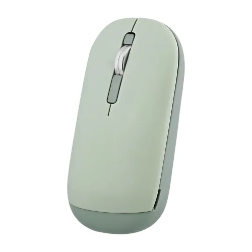 t-nb-color-souris-sans-fil-double-connexion-bluetooth-usb-verte image 1