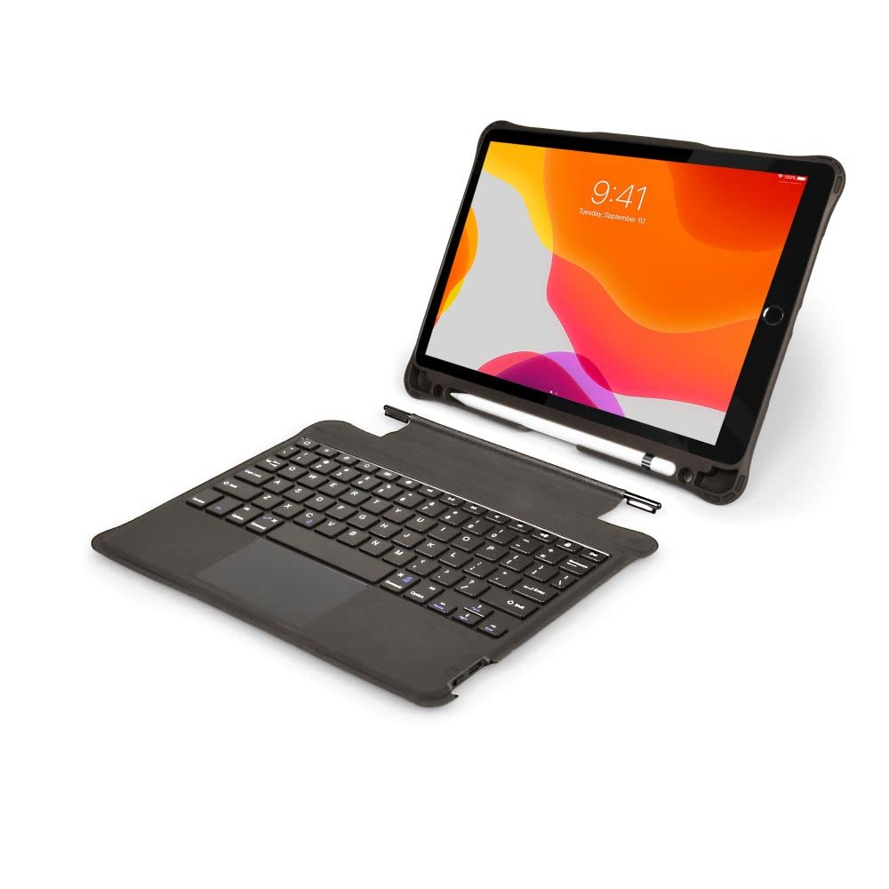 port-designs-manchester-ii-folio-clavier-tactile-ipad-10-2-air-10-5-noir-fr image 2