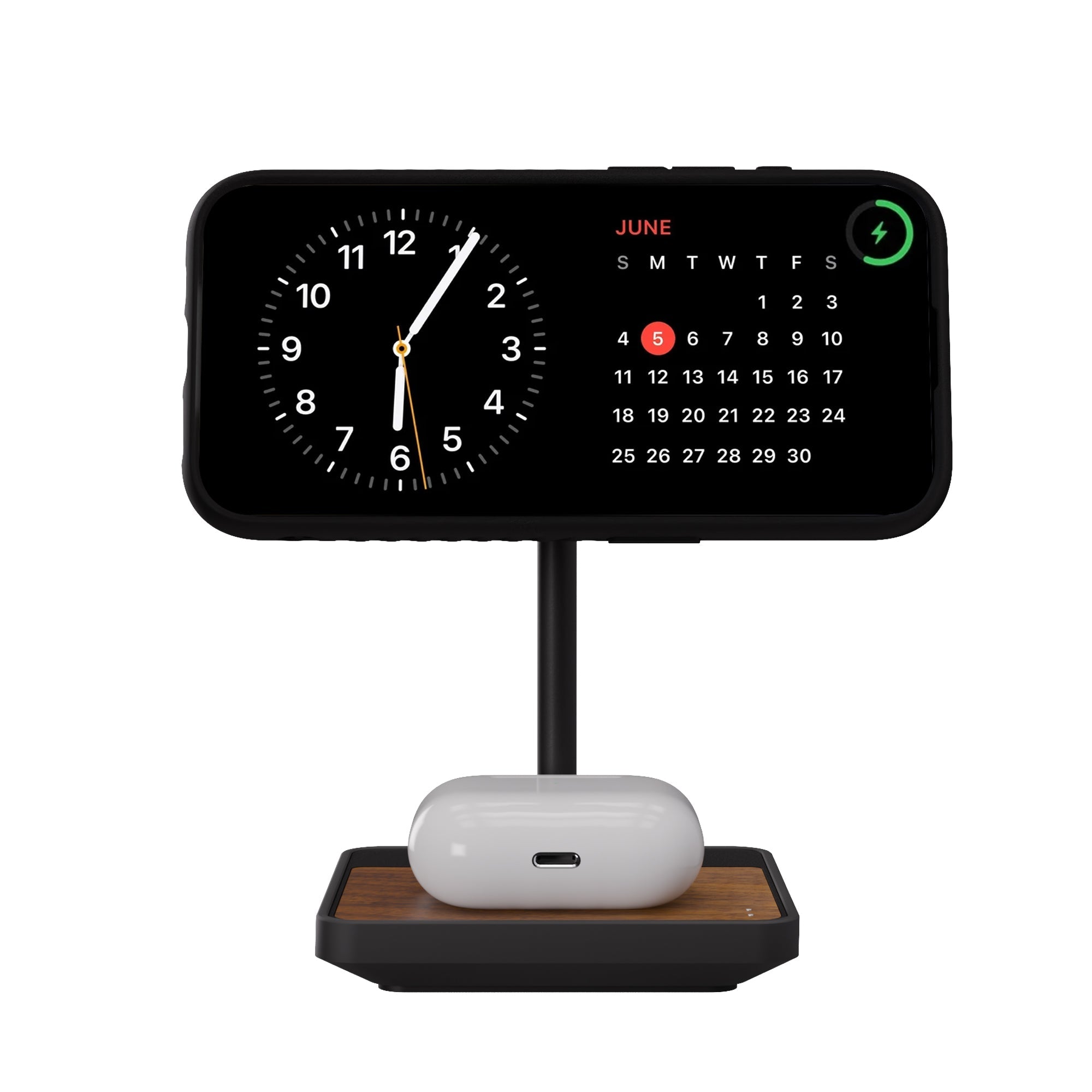 mous-clarity-station-de-recharge-sans-fil-qi2-15w-noyer image 4
