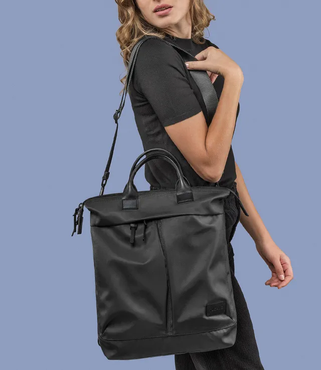 tucano-desert-premium-sac-shopper-convertible-sac-dos-cuir-et-nylon-recycl-pc-15 image 1