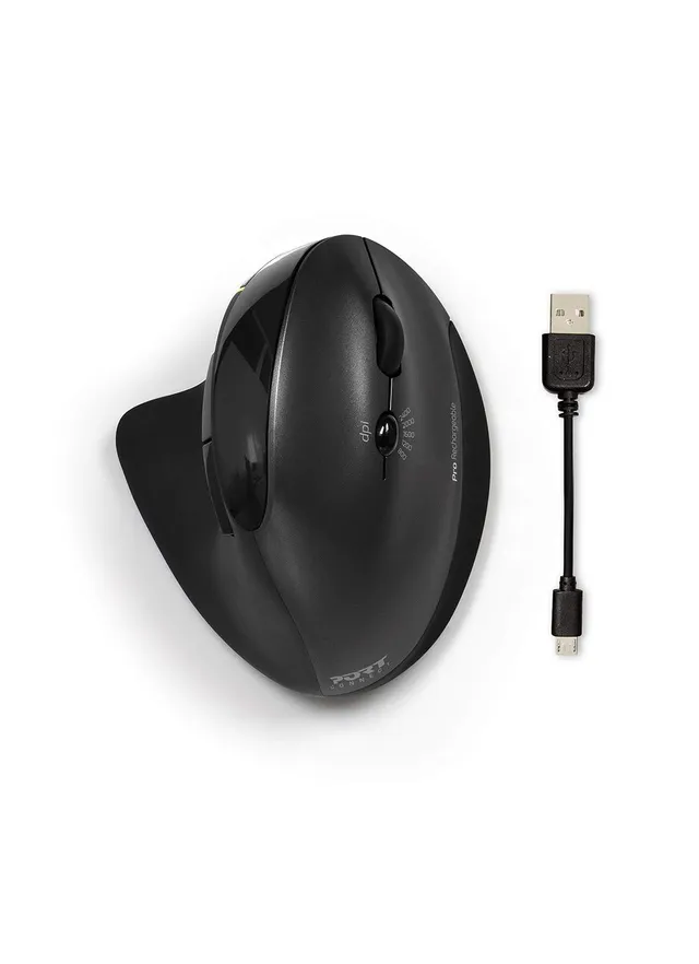 port-designs-souris-ergonomique-rechargeable-sans-fil-pour-droitier-2400-dpi image 1