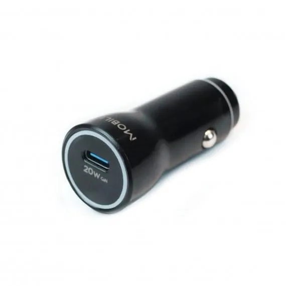 mobilis-energia-charger-chargeur-voiture-usb-c-20-w-gan-allume-cigare-12v image 1