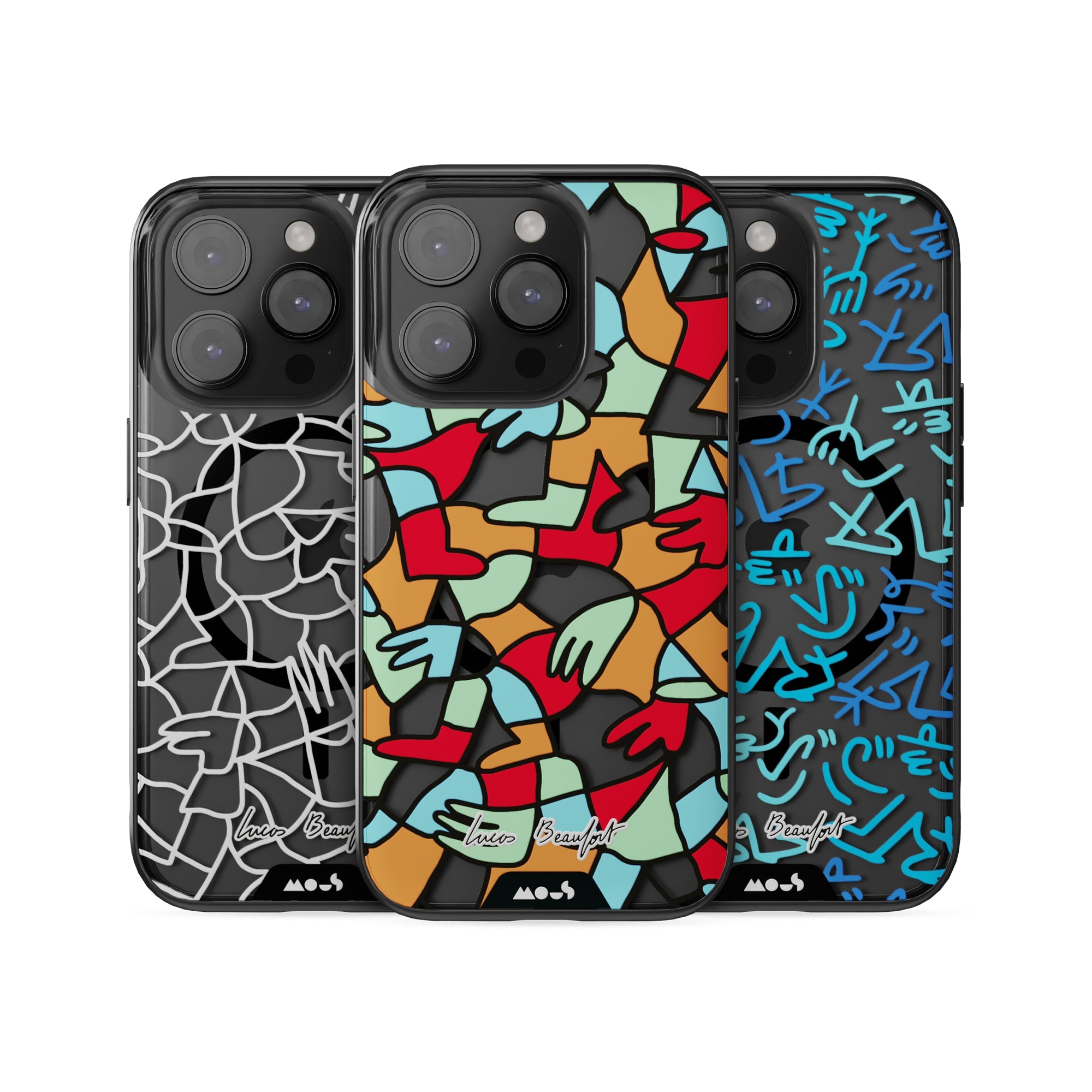 coque-de-protection-mous-x-lucas-beaufort-multicolour-street-art-magsafe-pour-ip image 8