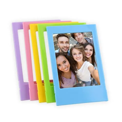 t-nb-lensy-lot-de-5-cadres-photo-plastique-format-mini image 1