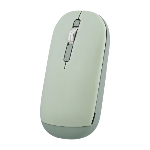t-nb-color-souris-sans-fil-double-connexion-bluetooth-usb-verte image 1