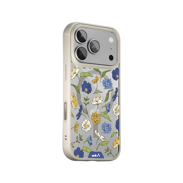 mous-floral-blue-coque-de-t-l-phone-flowers-magsafe-bleue-iphone-14-14-plus-14-p image 1