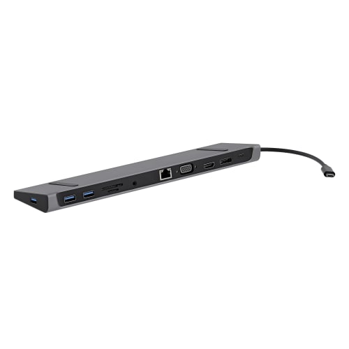 t-nb-station-d-accueil-multifonction-triple-cran-11-en-1-avec-chargeur-usb-c-90w image 1