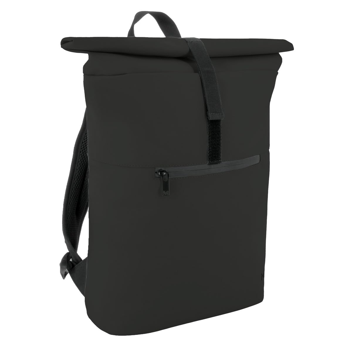mobilis-origine-sac-dos-urbain-roll-top-14-16-16l-d-perlant-noir image 1