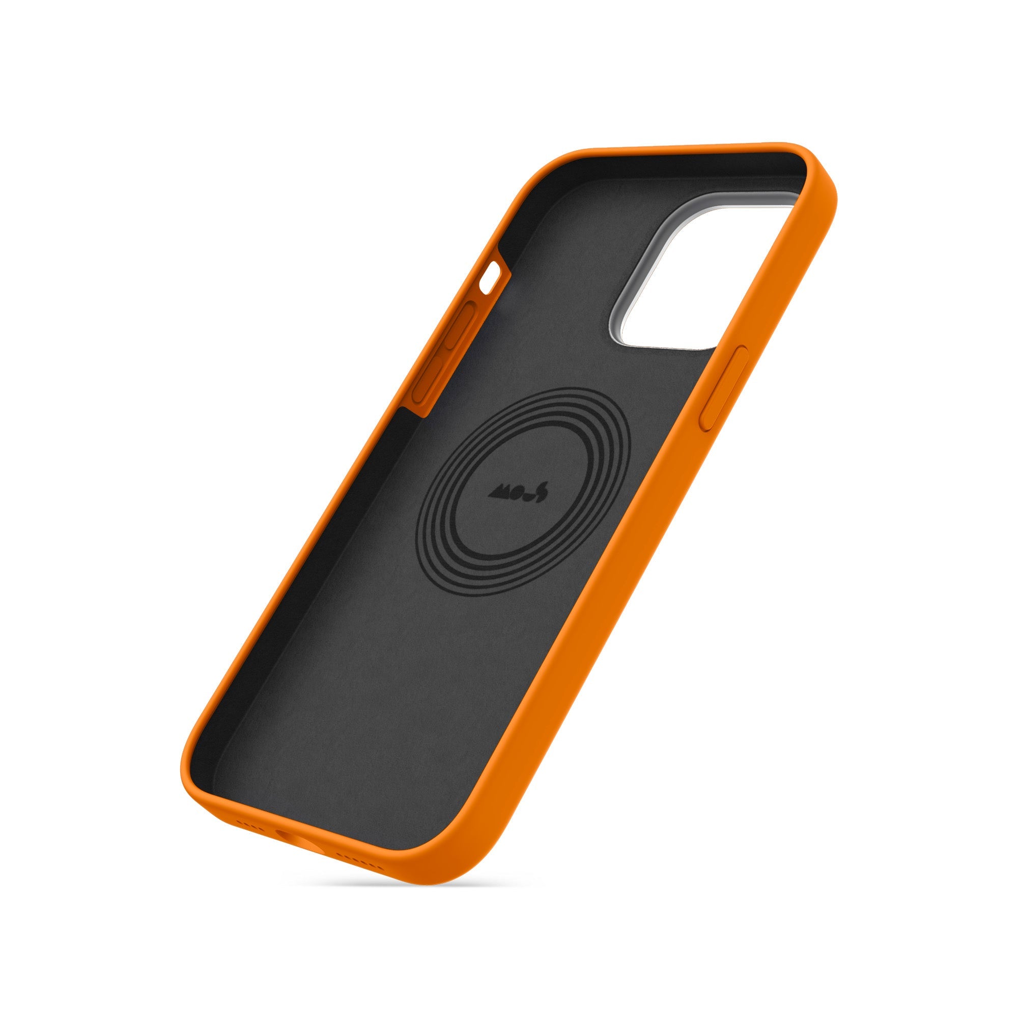 mous-minimalist-coque-silicone-tangerine-magsafe-compatible-pour-iphone-14-pro-m image 4