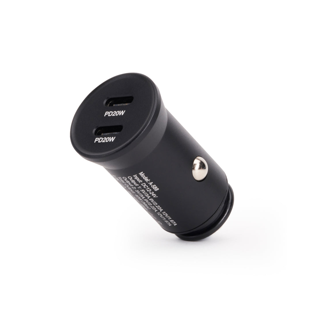 mous-adaptateur-de-chargement-voiture-20w-usb-c-double-port image 1
