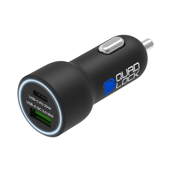 quad-lock-360-chargeur-allume-cigare-double-usb-12v-48w image 1