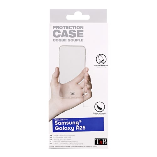 t-nb-coque-souple-transparente-pour-samsung-galaxy-a25 image 1