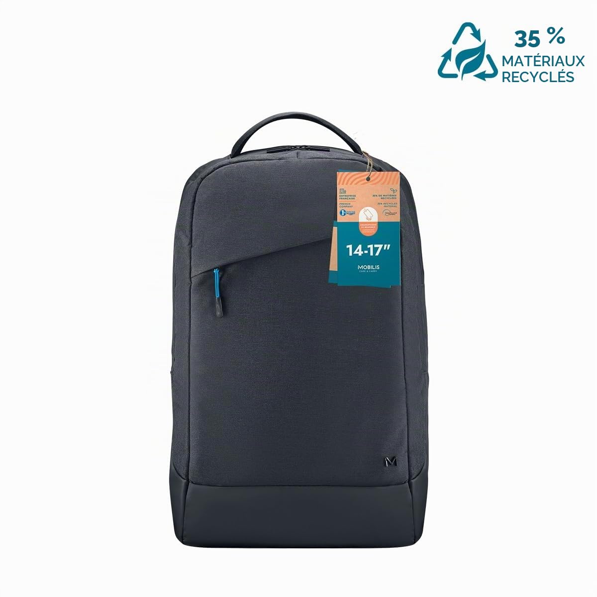 mobilis-origine-sac-dos-pc-14-17-recycl-grs-tanche-noir image 6