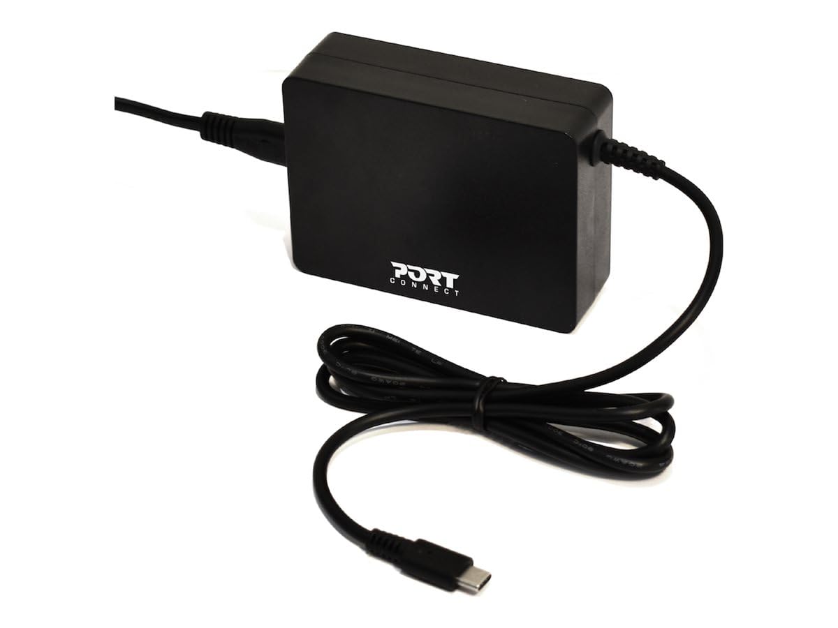 port-designs-port-connect-alimentation-pc-portable-90w-usb-c-prise-uk image 4