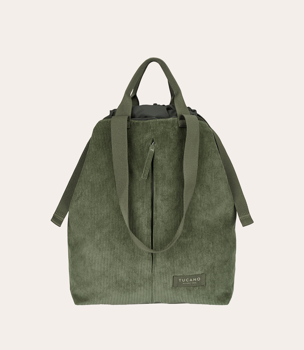 tucano-carry-corduroy-vertical-shopper-vertical-en-velours-de-coton image 1