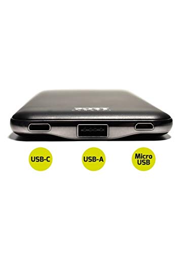port-designs-port-connect-batterie-externe-slim-10000-mah-usb-a-usb-c-micro-usb image 4