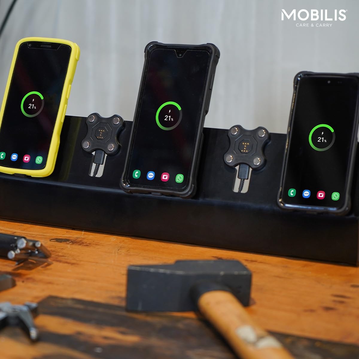 mobilis-energia-mobile-dock-5-positions-uk-120w-station-charge-simultan-e-noir image 7