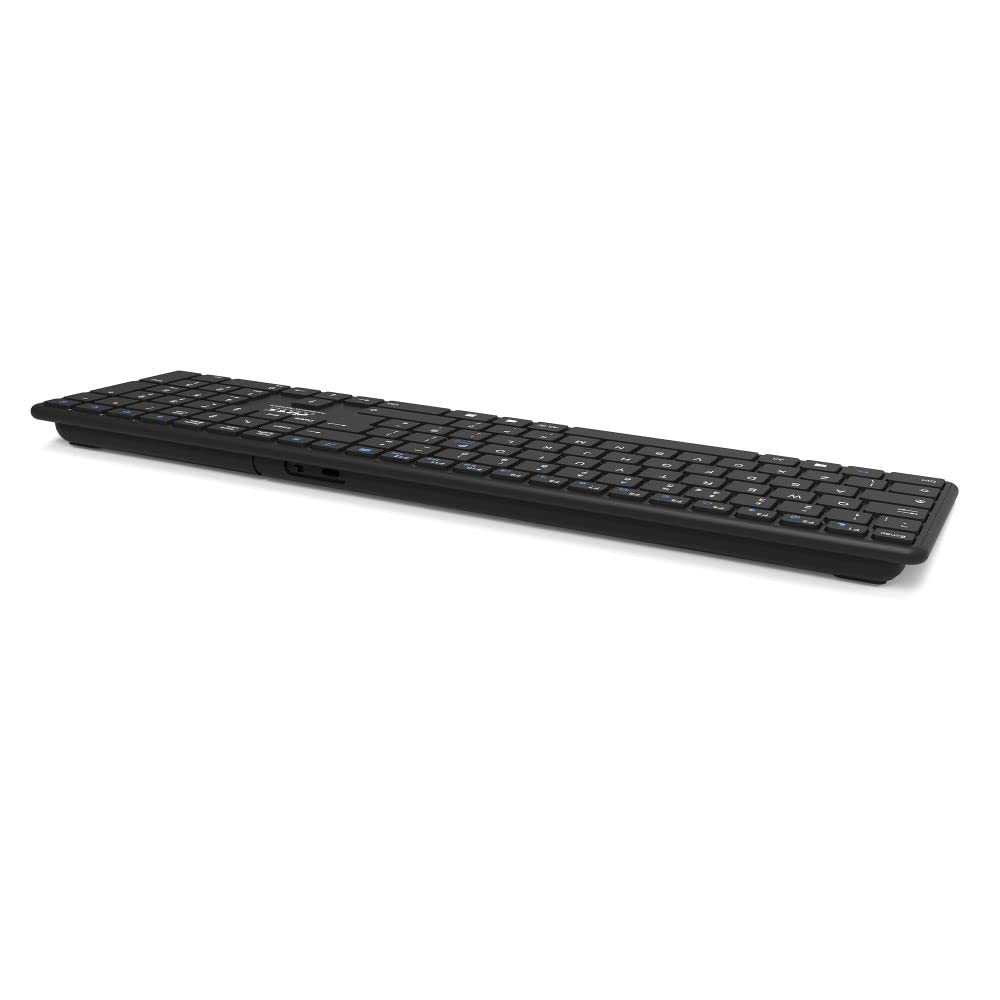 port-designs-port-connect-clavier-bluetooth-rechargeable-usb-c-bureau-noir-uk image 4