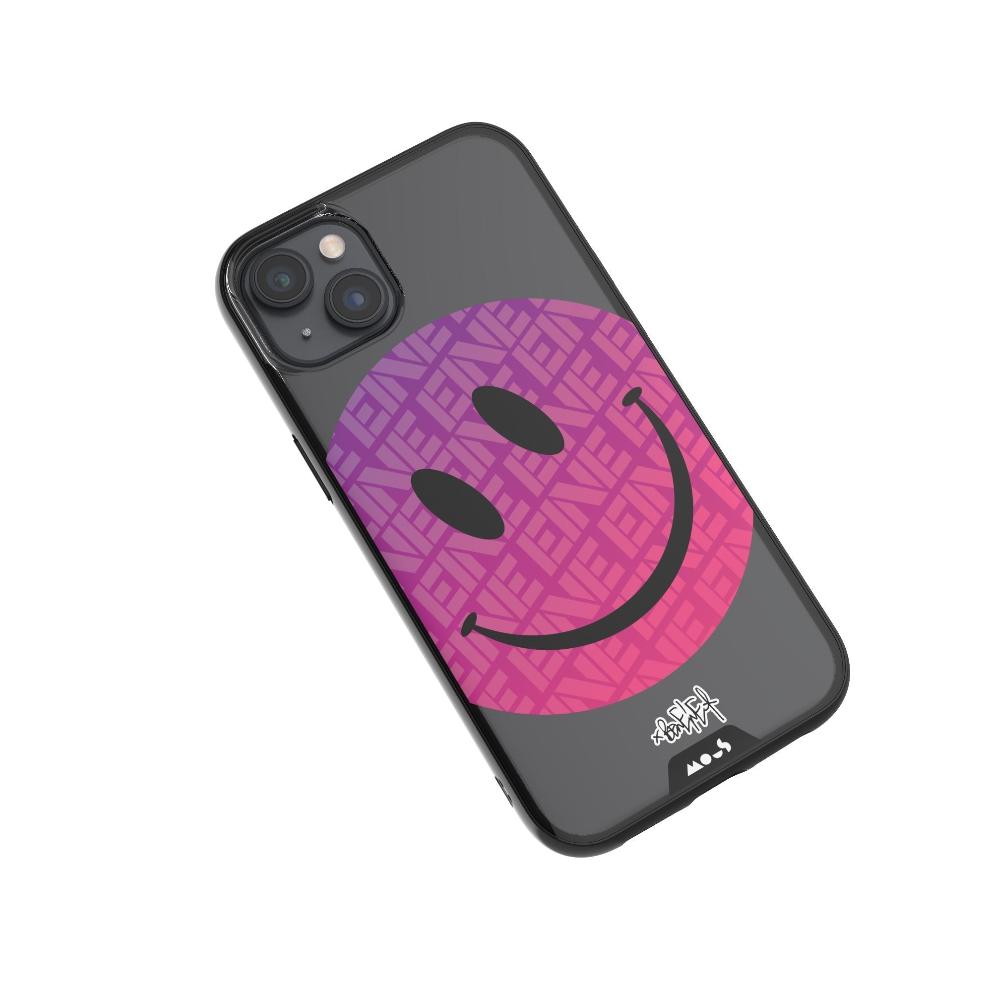 mous-pink-smiley-coque-de-protection-t-l-phone-ben-eine-magsafe-iphone-14 image 4