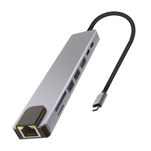 t-nb-iclick-hub-usb-c-8-en-1-avec-hdmi-4k-et-rj45 image 1