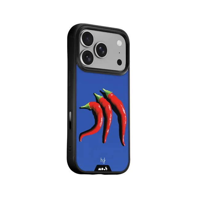 coque-t-l-phone-mous-x-henry-fraser-chillies-magsafe-motif-piments image 1