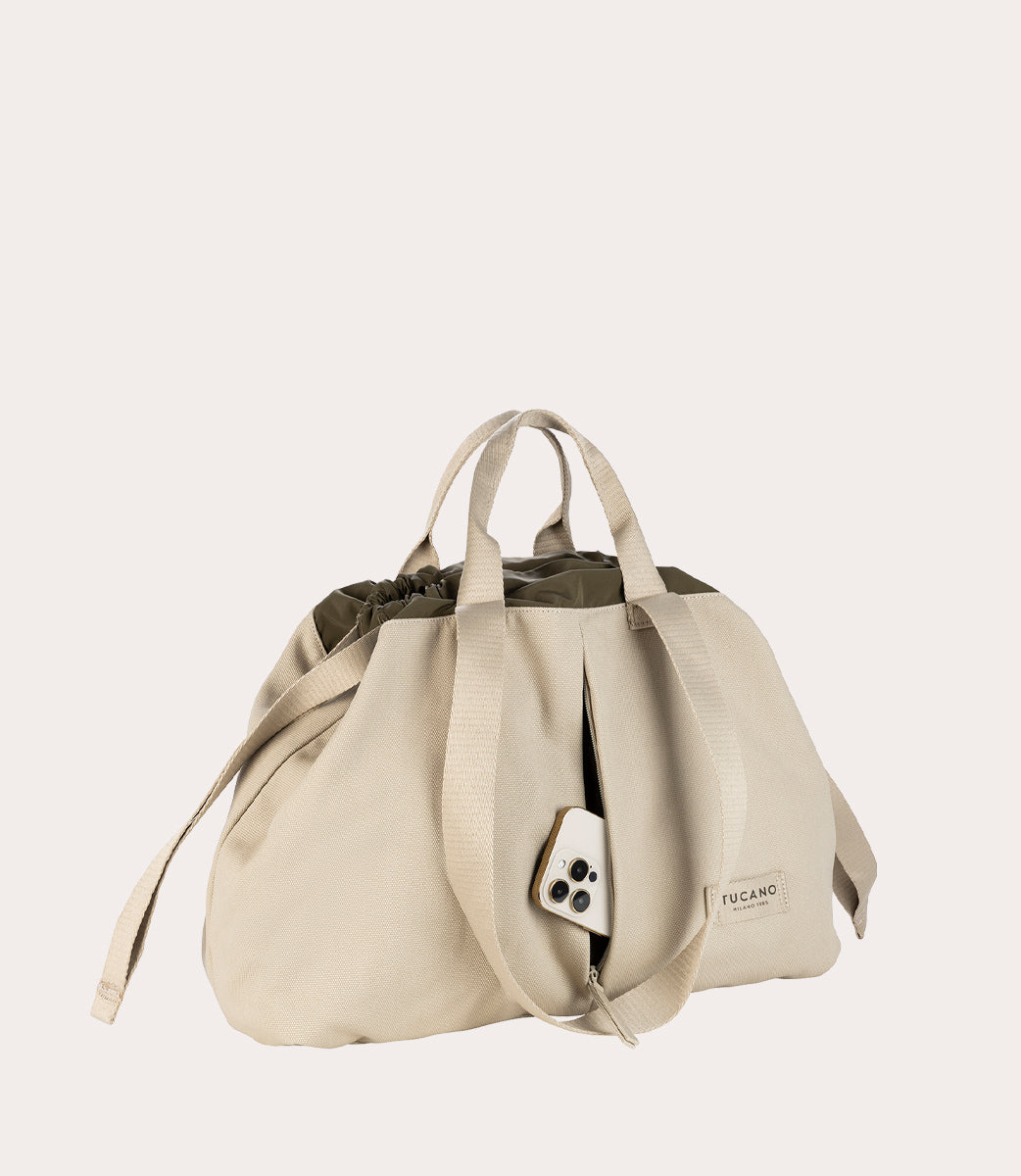 tucano-carry-shopper-medium-sac-week-end-toile-21-litres image 5