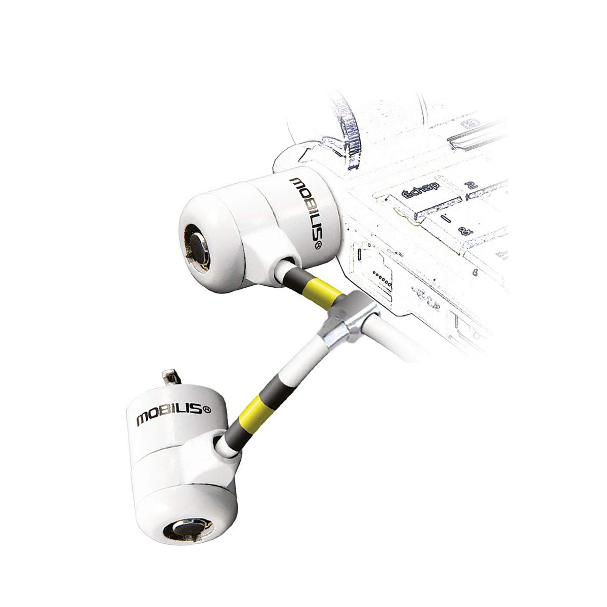 mobilis-c-ble-s-curit-cl-double-verrou-1-8m-blanc-acier image 1