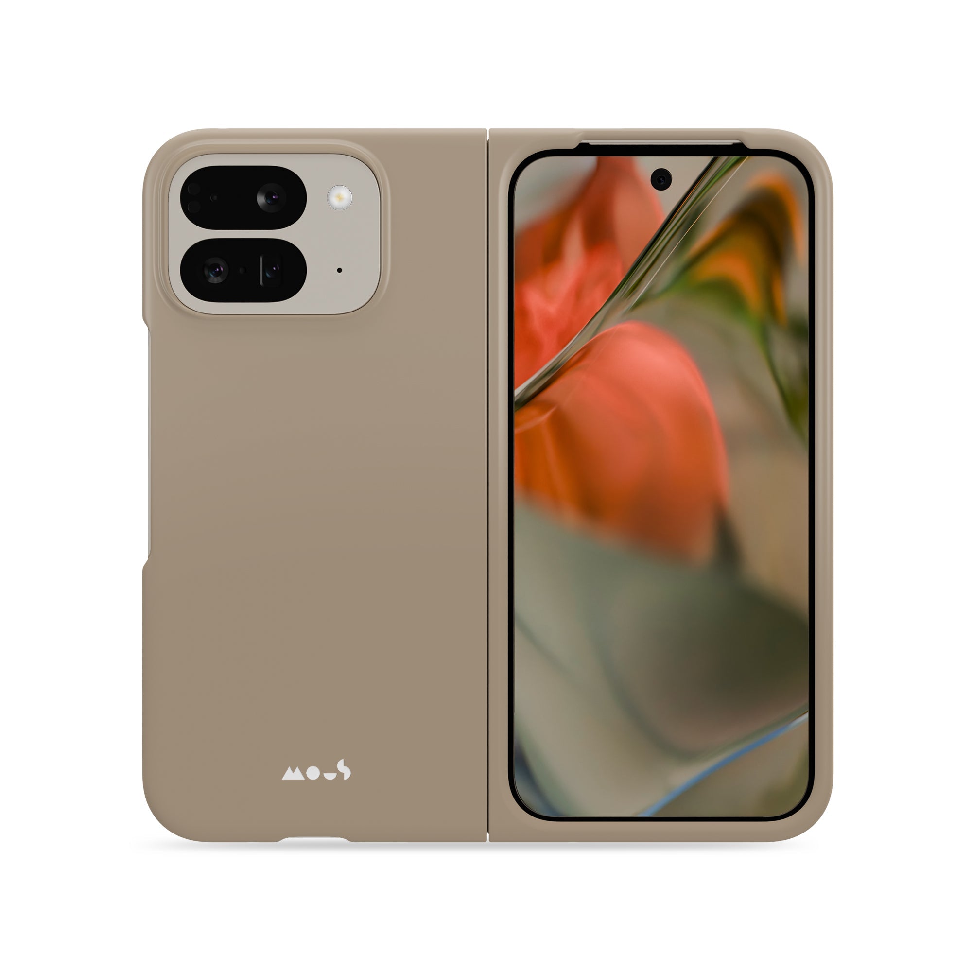 mous-super-thin-phone-case-warm-taupe-coque-ultra-fine-google-pixel-fold image 2