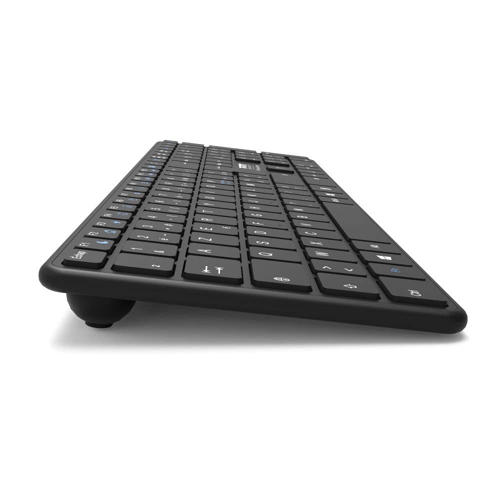 port-designs-port-connect-clavier-bluetooth-rechargeable-slim-led-8m-bureau-noir image 3