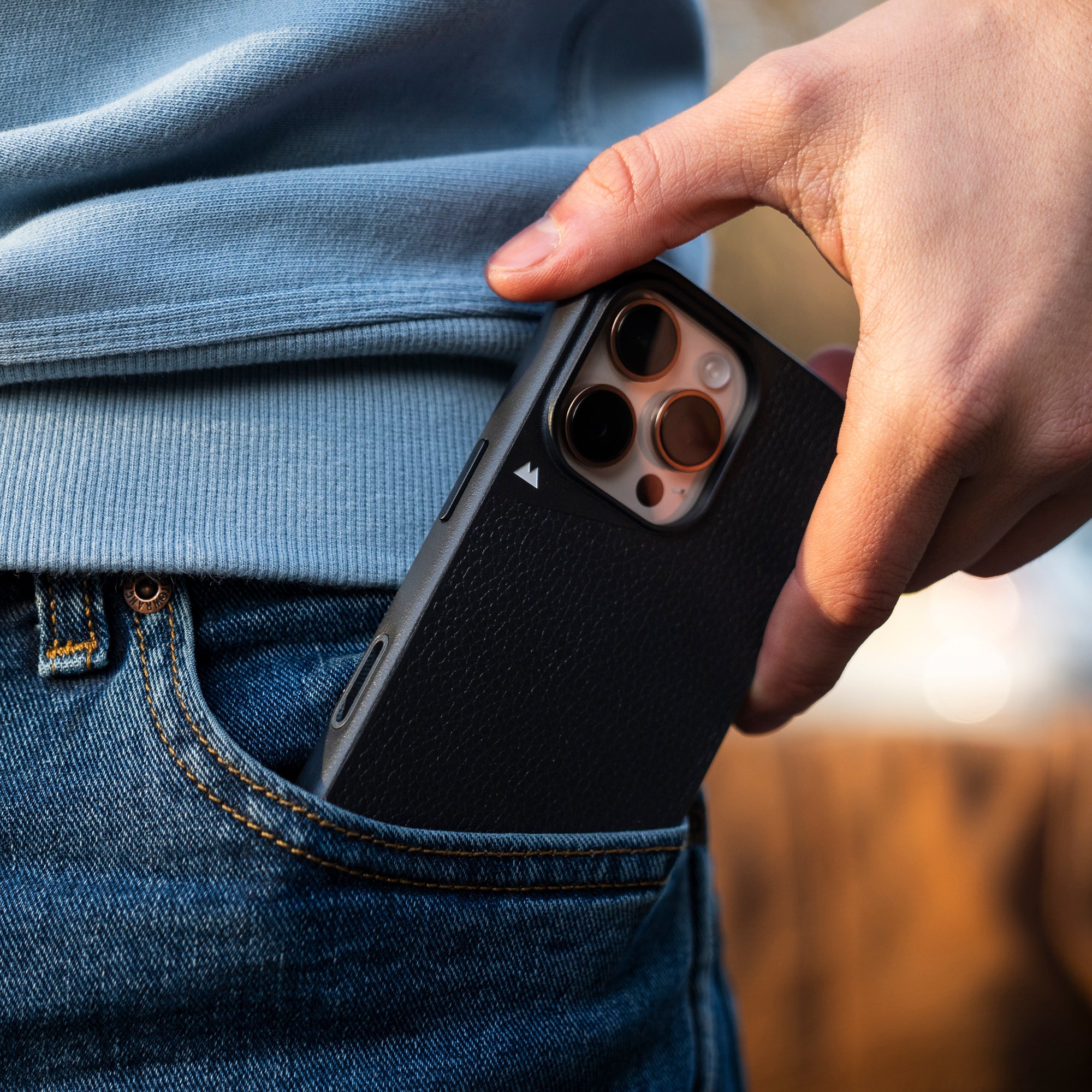 mous-limitless-black-leather-iphone-16-coque-cuir-avec-bouton-camera-control image 8