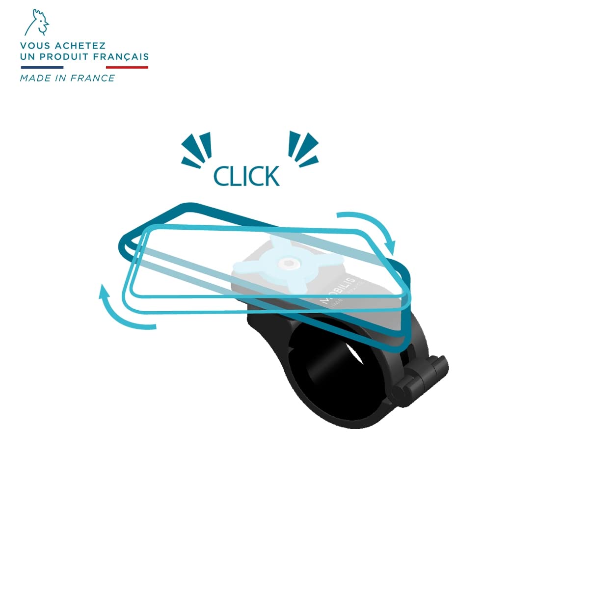 mobilis-t-series-support-smartphone-pour-v-lo-trottinette-anti-vibrations-univer image 4