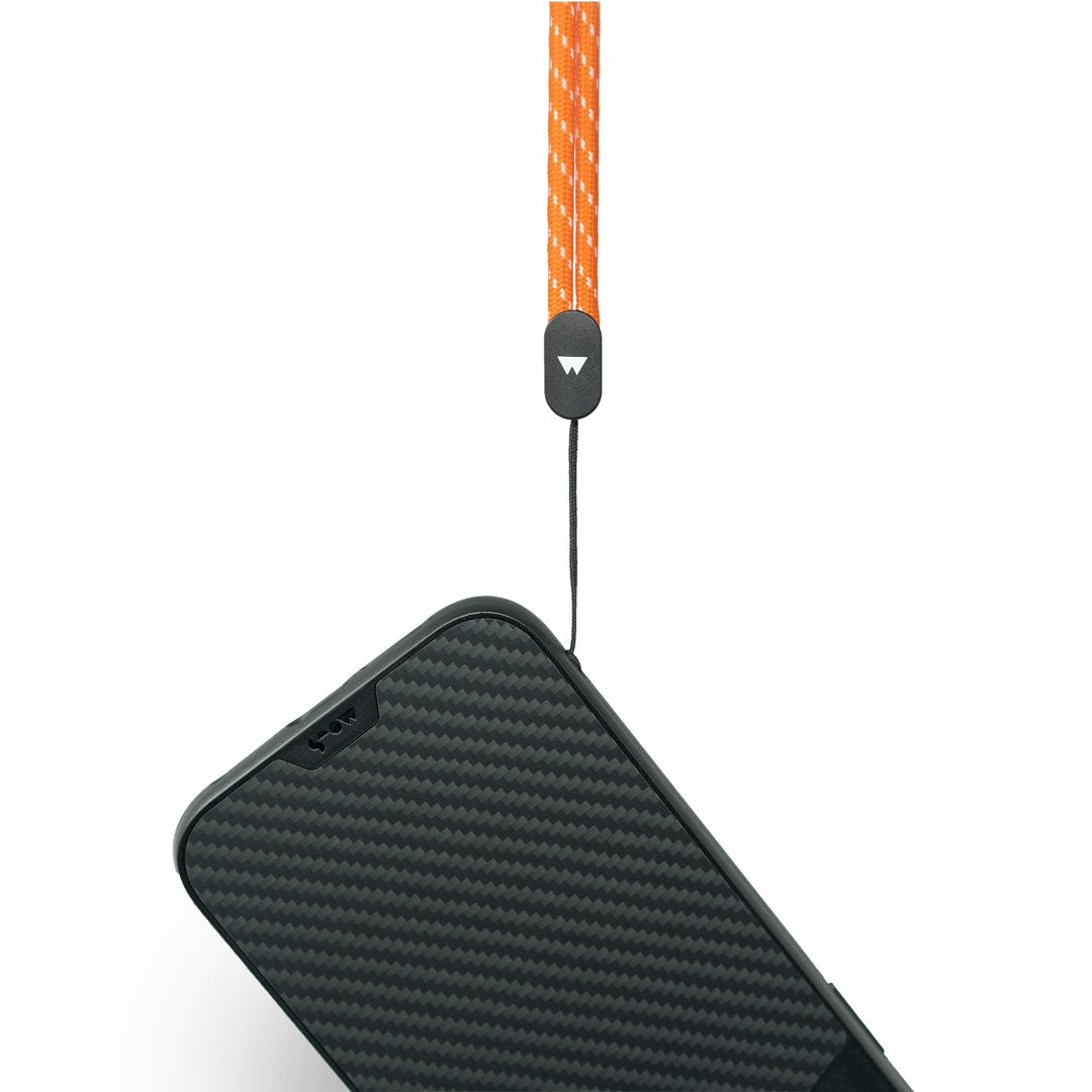 mous-wrist-strap-orange-et-blanc-dragonne-tour-de-poignet image 3