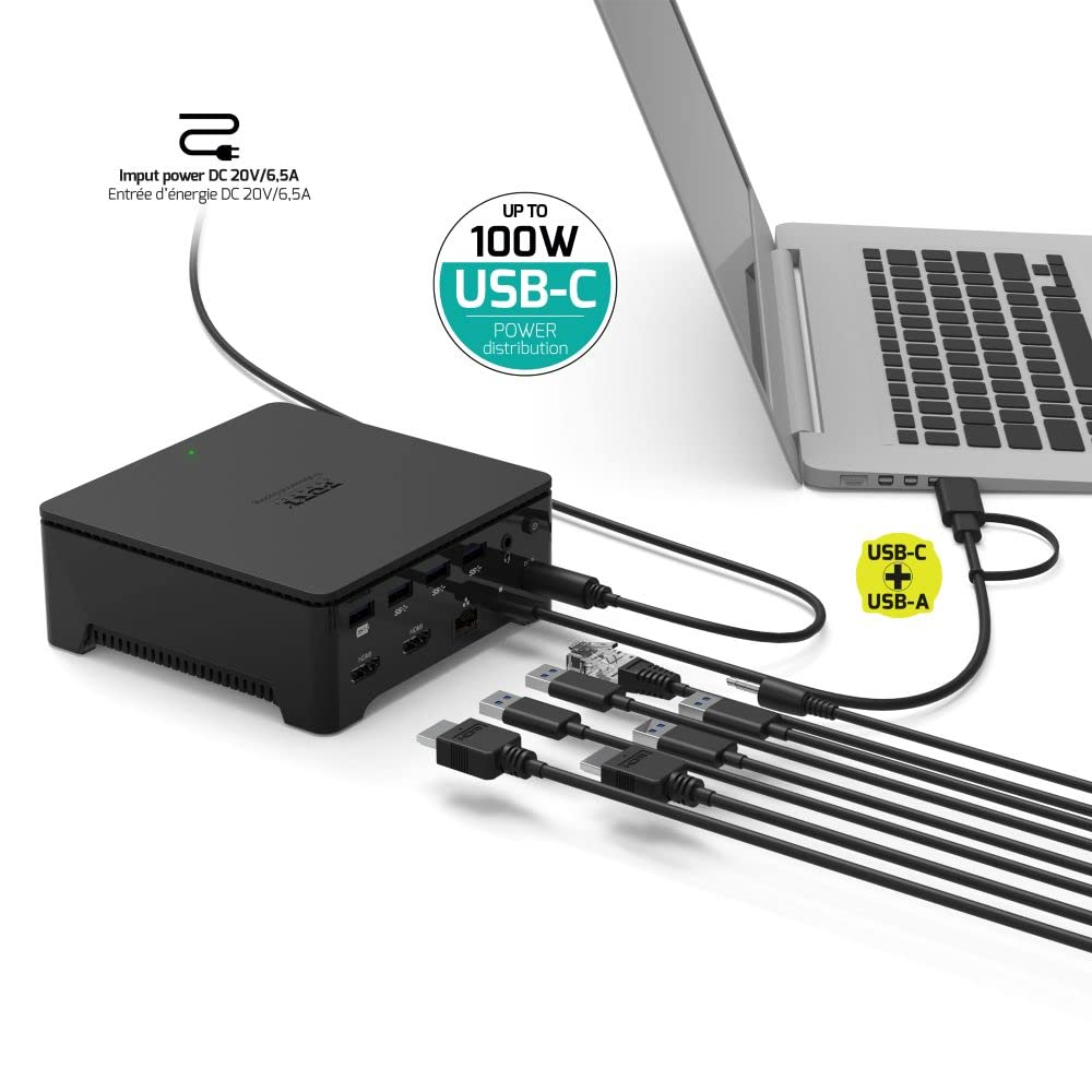 port-connect-station-d-accueil-universelle-office-2-x-2k-usb-c-et-usb-a-100w image 2