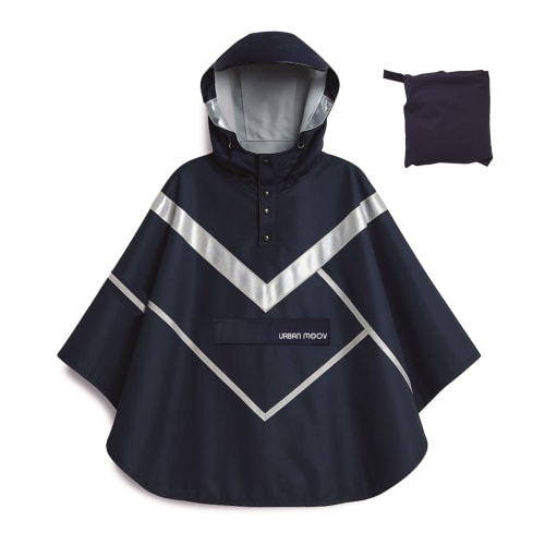 t-nb-poncho-de-pluie-imperm-able-r-fl-chissant-taille-m-bleu-poncho-v-lo-trottin image 1