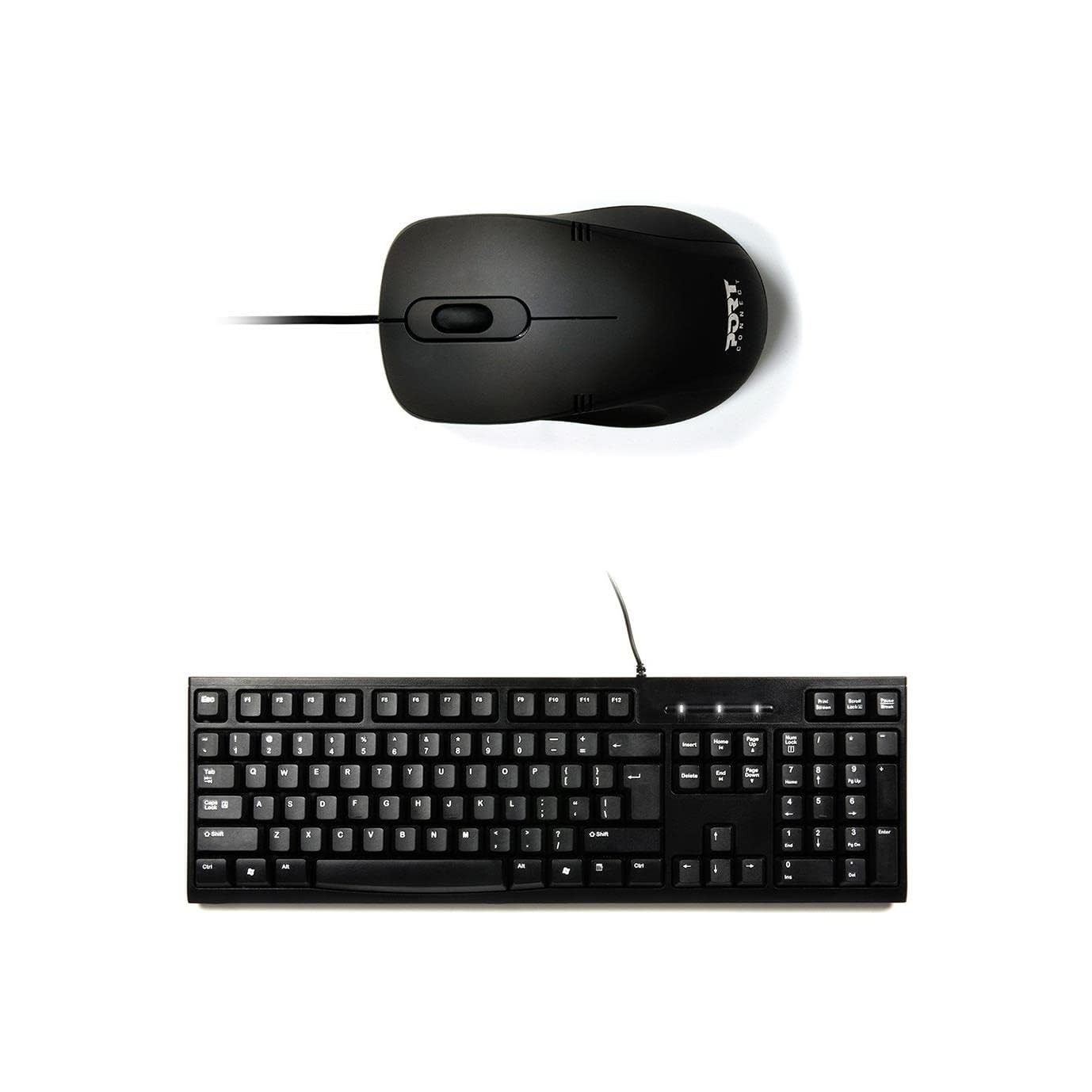 port-connect-milano-ii-pack-clavier-souris-usb-filaire-1000-dpi-noir image 7