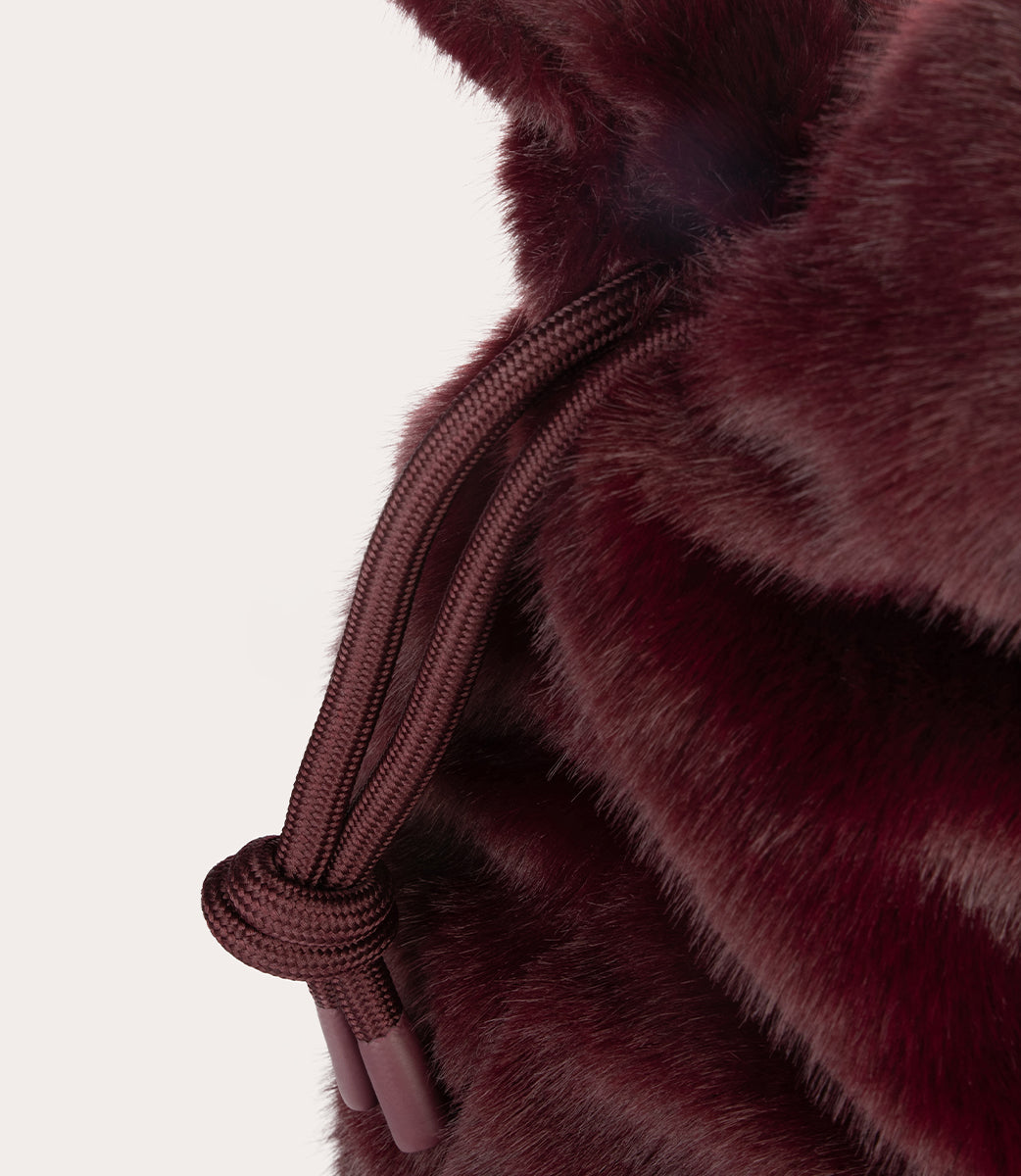 tucano-nina-fur-tote-bag-sac-cabas-en-fausse-fourrure-avec-fermeture-cordon image 4