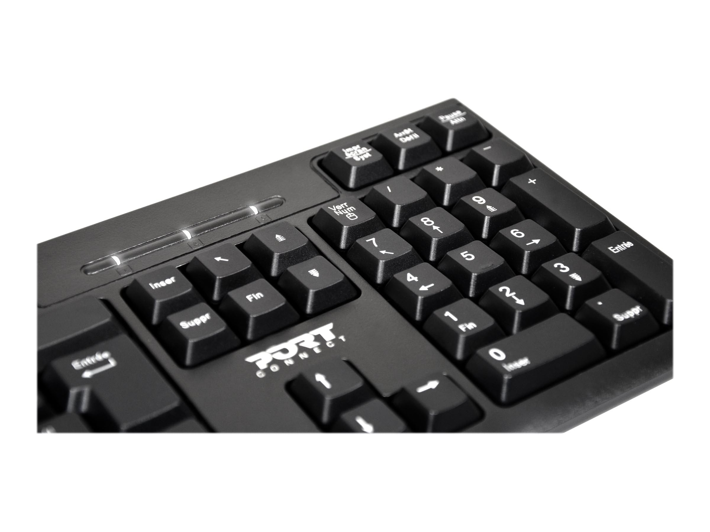 port-designs-port-connect-clavier-de-bureau-usb-a-azerty-104-touches-noir image 6