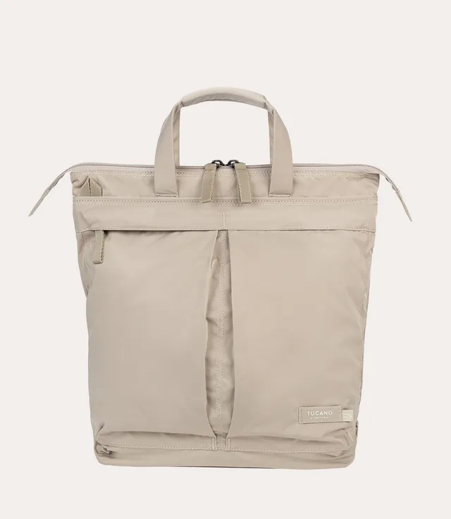tucano-desert-shopper-m-sac-dos-plastique-recycl-porte-pc image 1