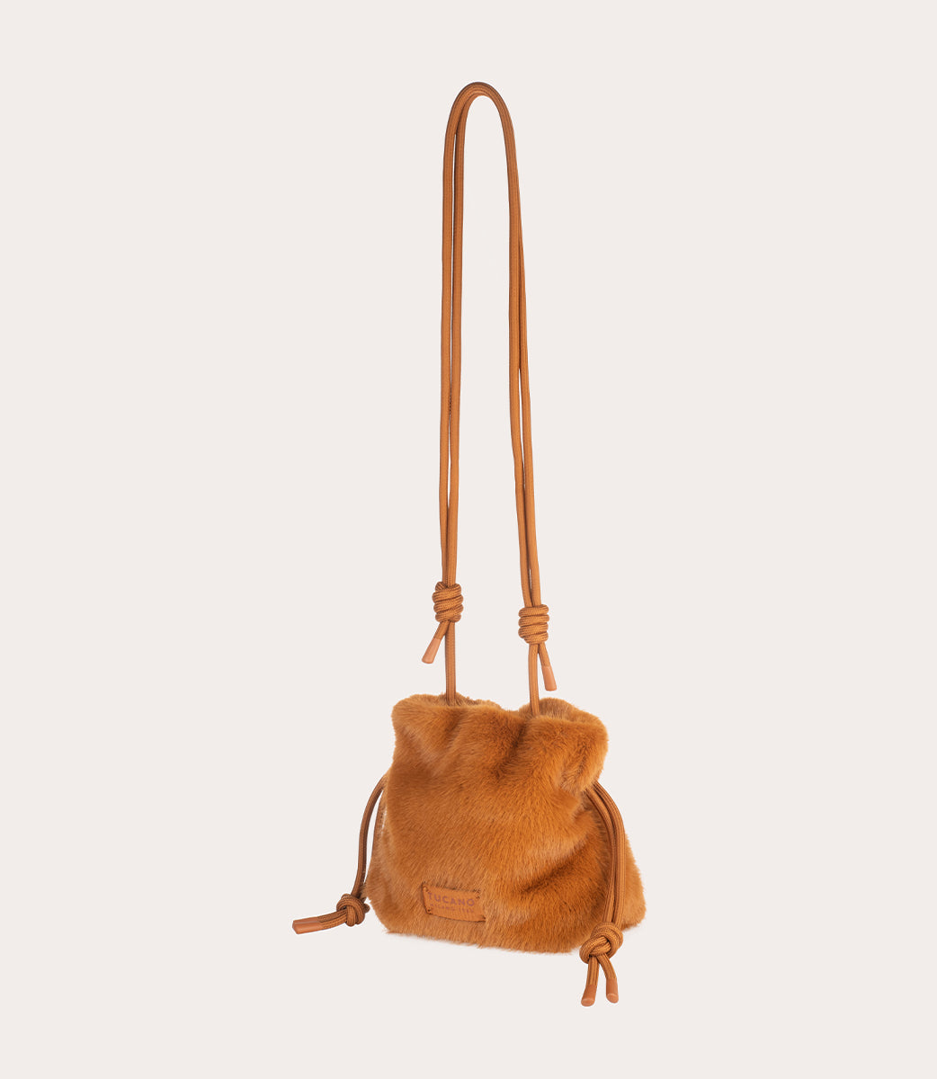 tucano-nina-fur-mini-sac-bandouli-re-fausse-fourrure image 3