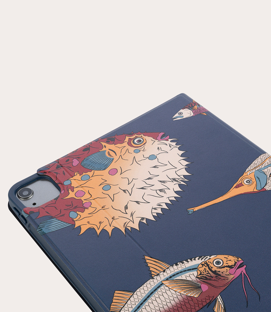 tucano-up-schizzo-tui-ipad-motif-poisson-avec-support image 6