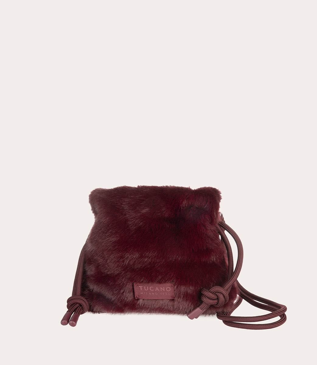 tucano-nina-fur-mini-sac-bandouli-re-fausse-fourrure image 6