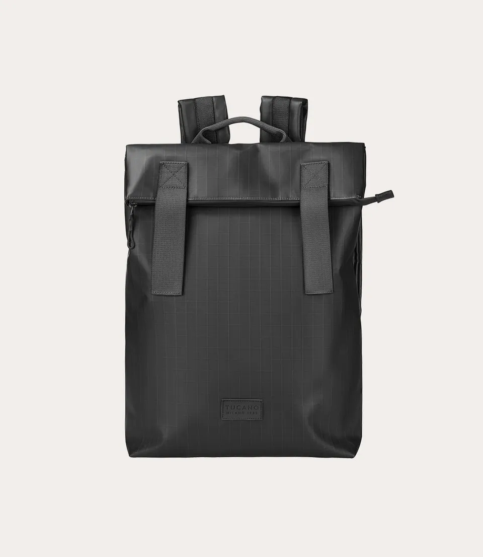 tucano-fold-sign-backpack-sac-dos-15-6-macbook-16-ripstop-caoutchout image 1