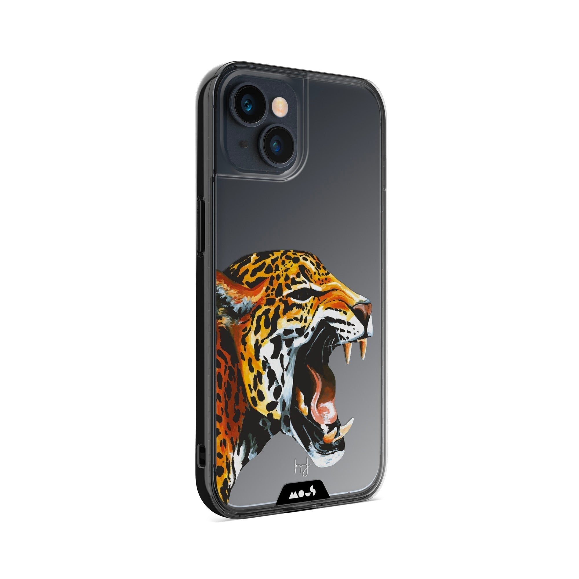 coque-de-protection-mous-the-jaguar-henry-fraser-design-nature-noir-et-orange image 4