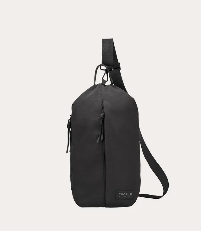 tucano-agile-crossbody-large-sac-bandouli-re-nylon-froiss image 1