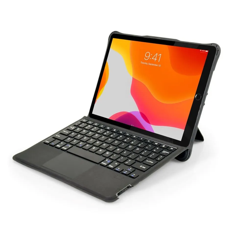 port-designs-manchester-ii-folio-clavier-tactile-ipad-10-2-air-10-5-noir-fr image 1